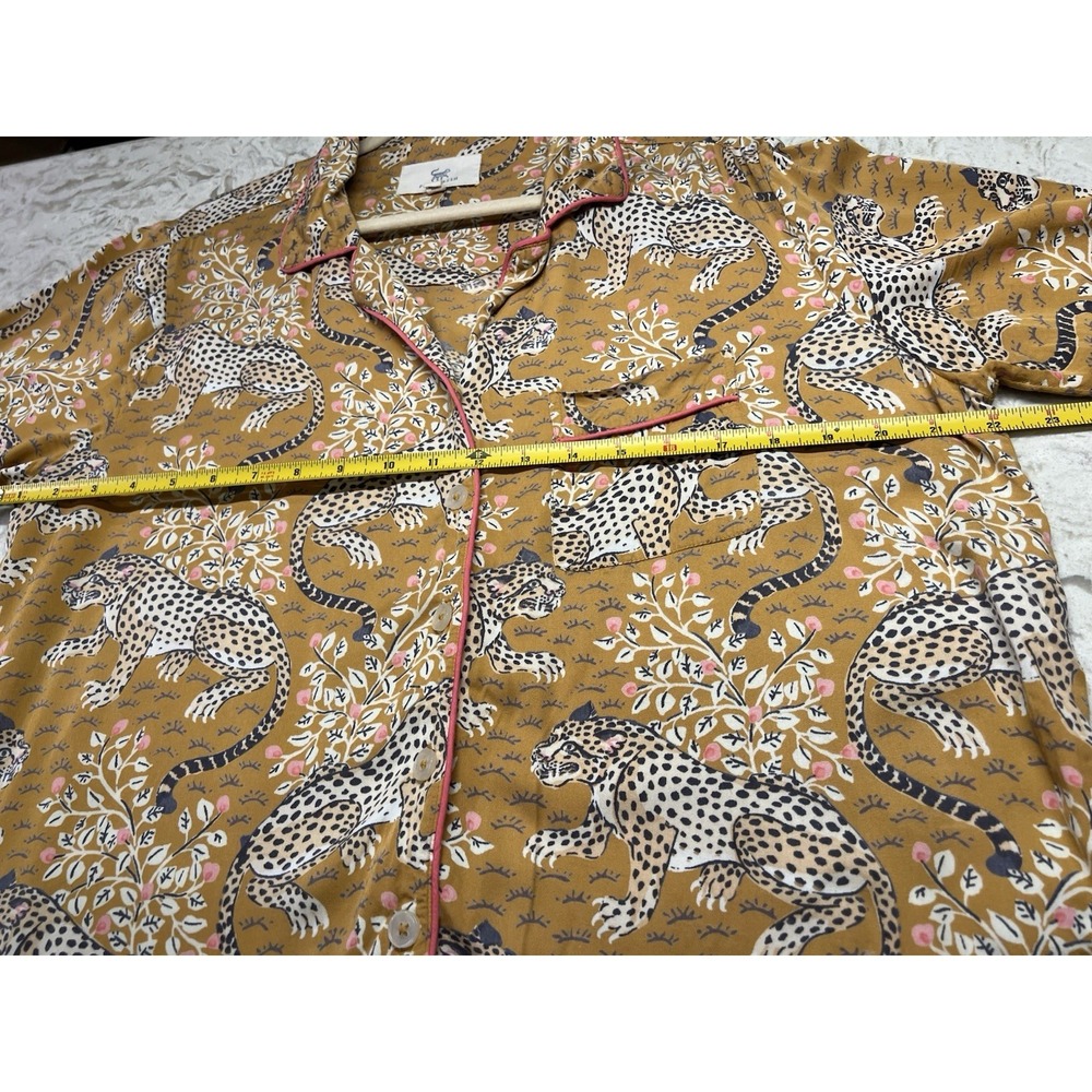 PRINTFRESH - Eco Satin Rittenhouse Set in Bagheera - Tobacco - Size M - Picture 11 of 16